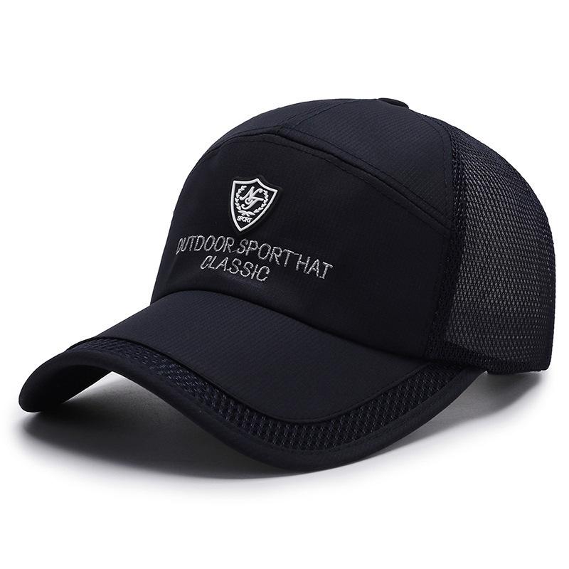 Men's Breathable Mesh Sun Protection Baseball Cap - Casual Summer Fashion