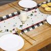 Creative Christmas Table Runner - Festive Print Polyester Placemat & Small Tablecloth