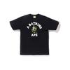 A BATHING APE SS23 Men's ABC CAMO COLLEGE TEE 1J30-110-005