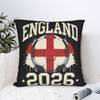 Soccer Football WM 2026 Pillow Case Custom Pillow Cover Retro Trendy Pillowcases For Couch Sofa Bedroom