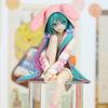 Hatsune Miku Figure Anime Noodle Stopper Proportional Humanoid Cute Sailor Suit Model Toy Gift Collection Ornaments PVC