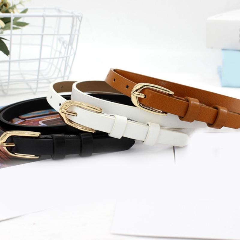 Trendy Women's Thin Belt Female Waist Band Dresses Coats Waist Girdle Decoratvie Sash with Solid Color for Lady Girls