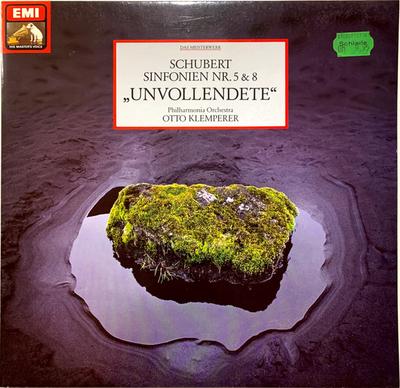 Disc LP FRANZ SCHUBERT, OTTO KLEMPERER, PHI - Schubert Simfonii Nr. 5 & 8 "Unvol 2911651 EMV, EMI Germania Clasic Folosit