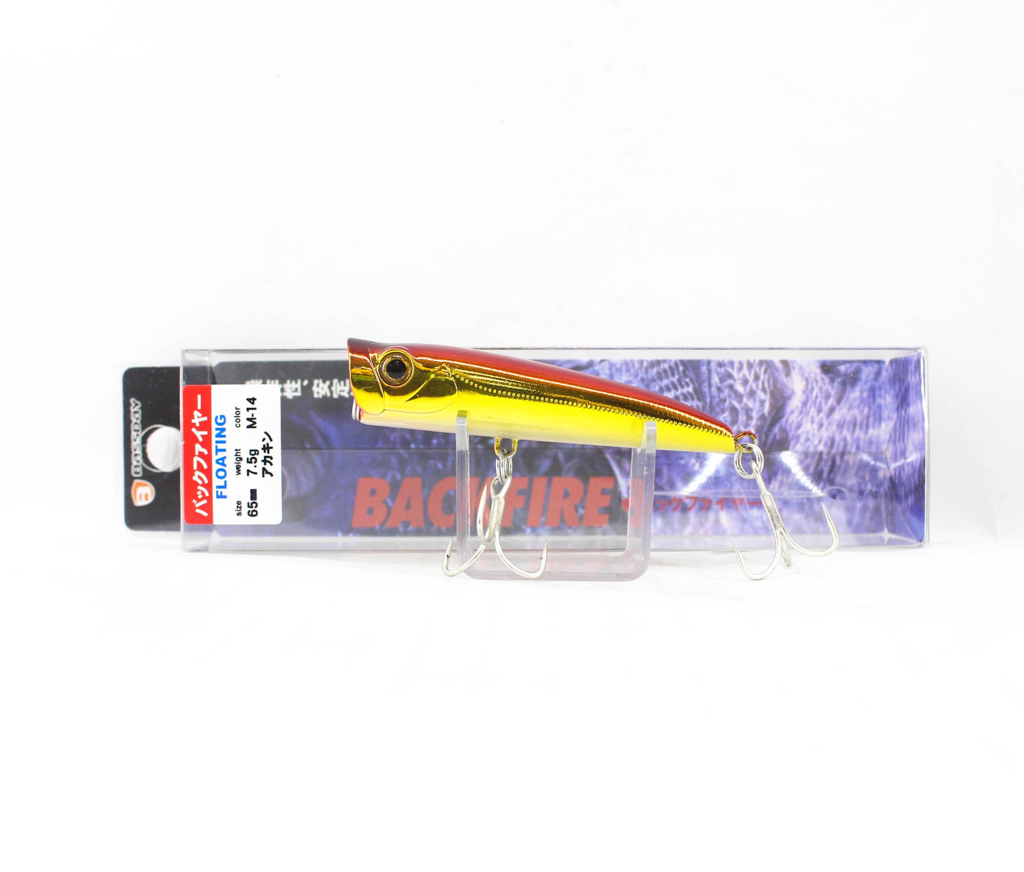 

Плавающая приманка Bassday Backfire 65 Popper M-14 (9018)