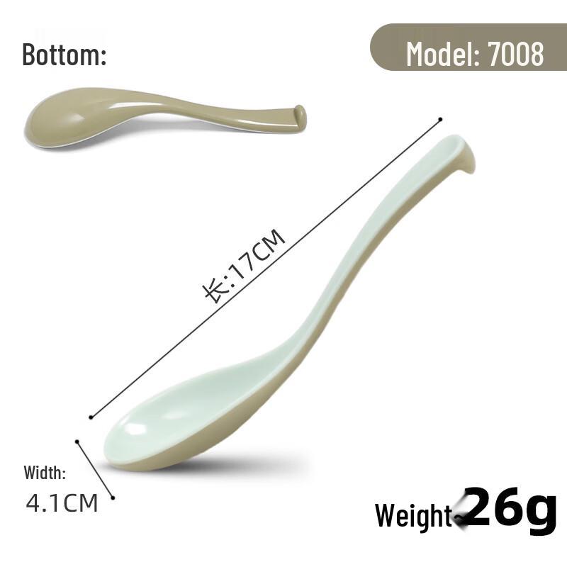 Naiduo Melamine Soup Spoons