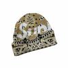 [USED] Supreme Bandana Big Logo Beanie Tan