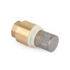 3/4" NPT Inline Check Foot Valve Brass Spring Loaded With Filter 200 PSI