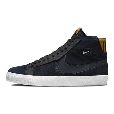 Zoom Blazer Mid Premium SB Patchwork Nero Scarpe da Ginnastica da Uomo Bianco Antracite DV7898-001