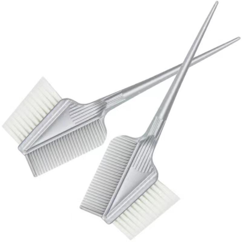 Dual-Sided Soft Bristle Hair Dye and Perming Comb with Thickened Design