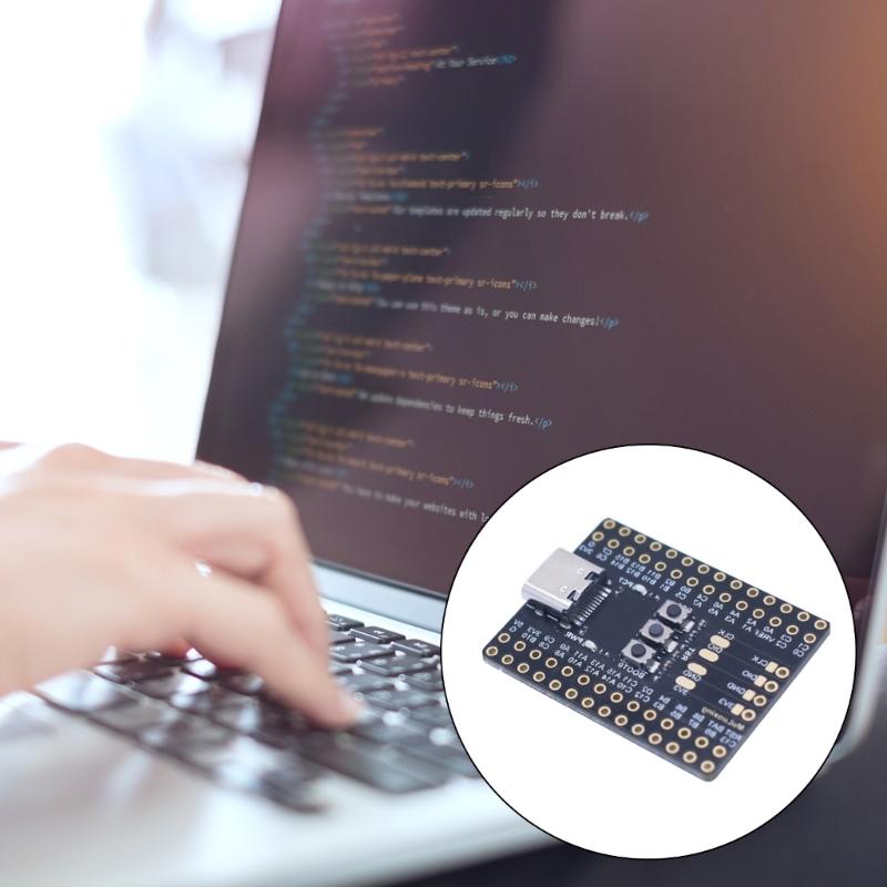 Compactly STM32F103RCT6 Development Board Ideal for Embedde Systems and DIY Electronics For I2C SPI UART Protocols