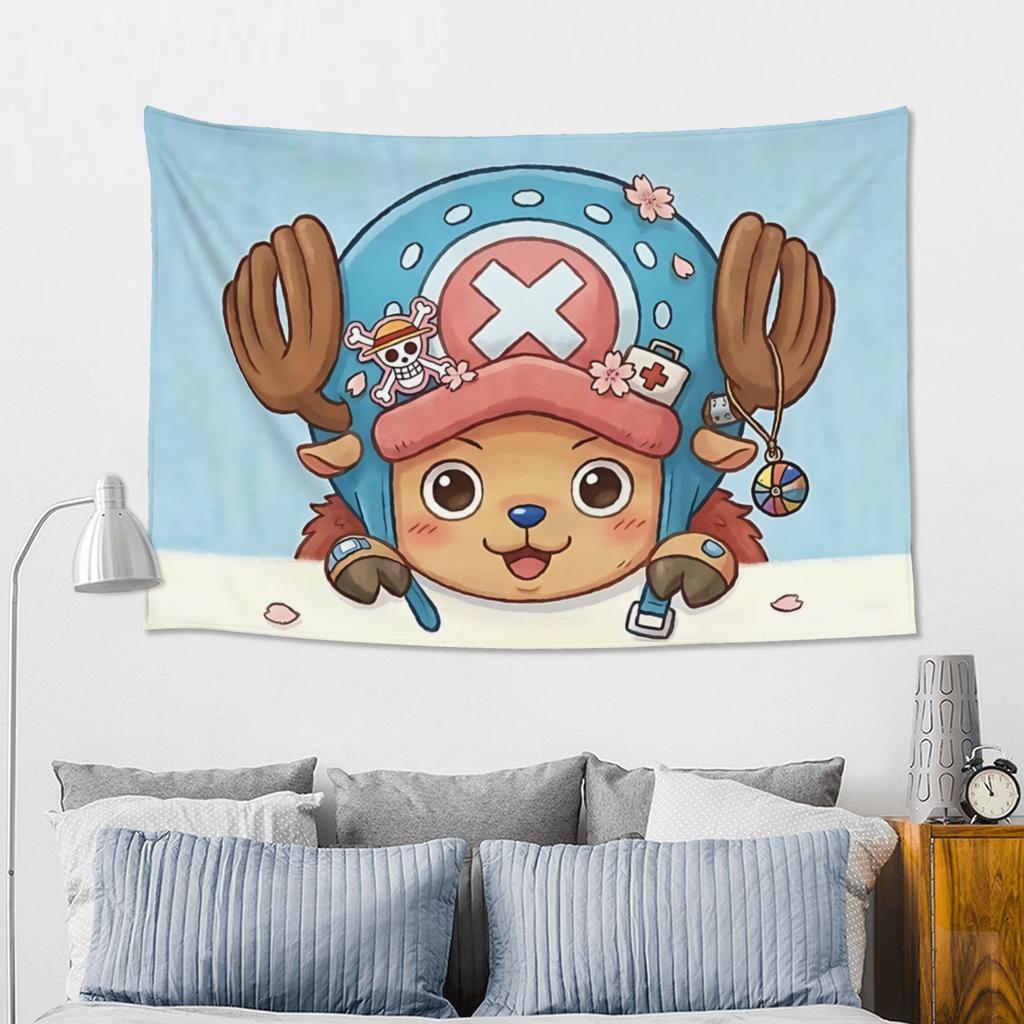 Cutecore Anime One Pieces Tapestry Bedroom Decoration Wall Hanging Blanket Tapestry Cool Stuff For Room