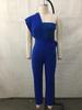 2026 Summer Luxurious Sequin One-shoulder Jumpsuit: A Chic Socialite Style