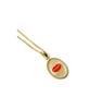 Bonbeau Antique Lip Necklace