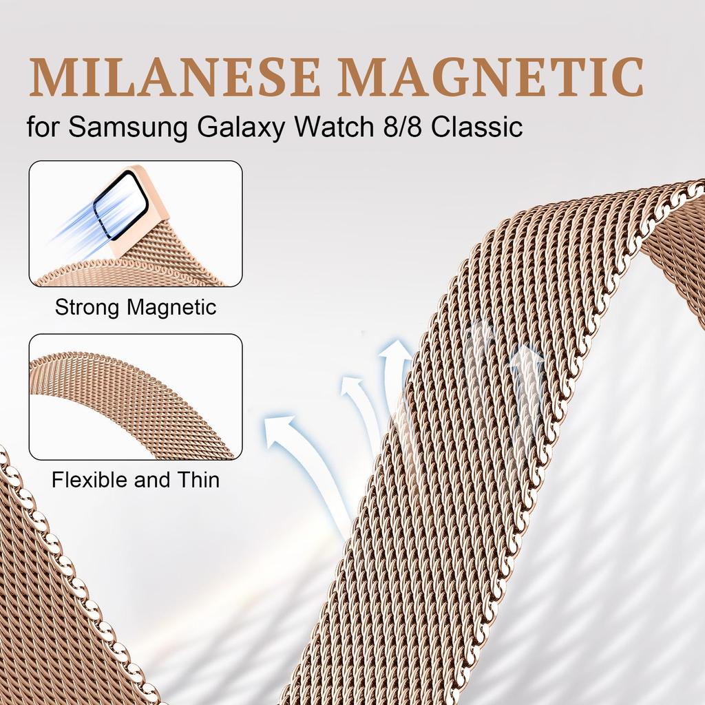 Schlankes magnetisches Schlaufenarmband für Samsung Galaxy Watch 8