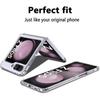 Coque de protection - BOOLING - Samsung Galaxy Z Flip 5 - Antichoc - Anti-rayures - Slim Transparent