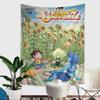 Animation SSteven UUniverse DIY Wall Tapestry Hippie Flower Wall Carpets Dorm Decor Wall Art Decor