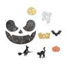 Qualle Kürbis Halloween Papierlaterne Geist Party Kürbis Fledermaus Süßes oder Saures Heim Shop Deko Halloween Tag