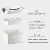 Portable Plastic Home Medicine Case Health Care Drug First Aid Kit Storage Box