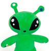 25cm Grünes Alien Plüschtier Niedliche Weiche Stoffpuppe Cartoon-Puppe Für Kinder Geburtstag Weihnachtsgeschenk
