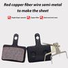Bicycle Cycling Disc Brake Pads Low Disk Wear And Comfortable Braking Feel for Motorcycles Bike Accessory