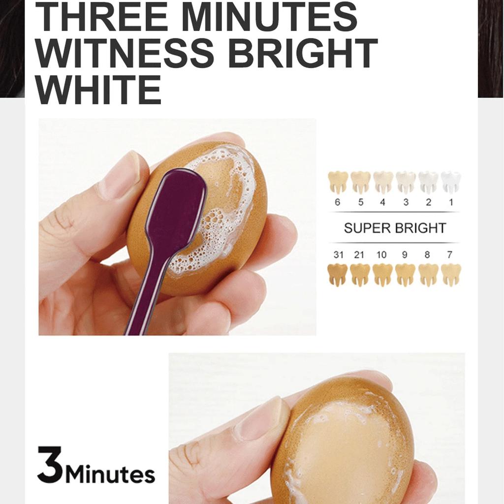 Suitable for daily use with a mild formula to clean the surface of teeth, helping to maintain teeth shine and oral comfort