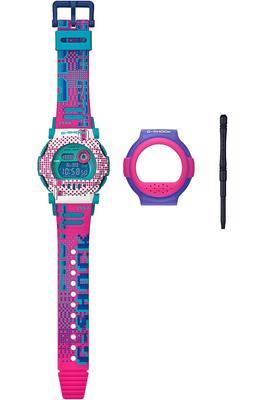 Hodinky vybavené odnímatelnou lunetou růžové x modré [Casio] G-Shock [] Bluetooth, G-B001RG-4JR Pánské