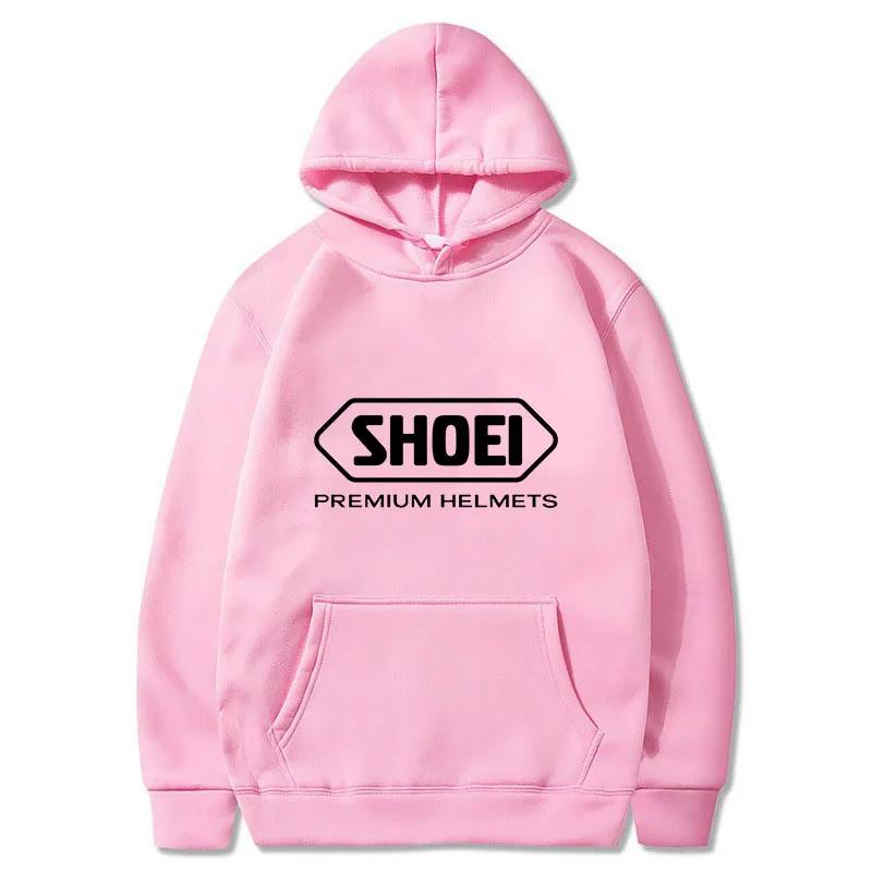 Helmet Printed Long Sleeved Hoodie Motorcycle Culture Autumn and Winter Hoodie Men High-quality Clothing Casual Long Sleeved Top