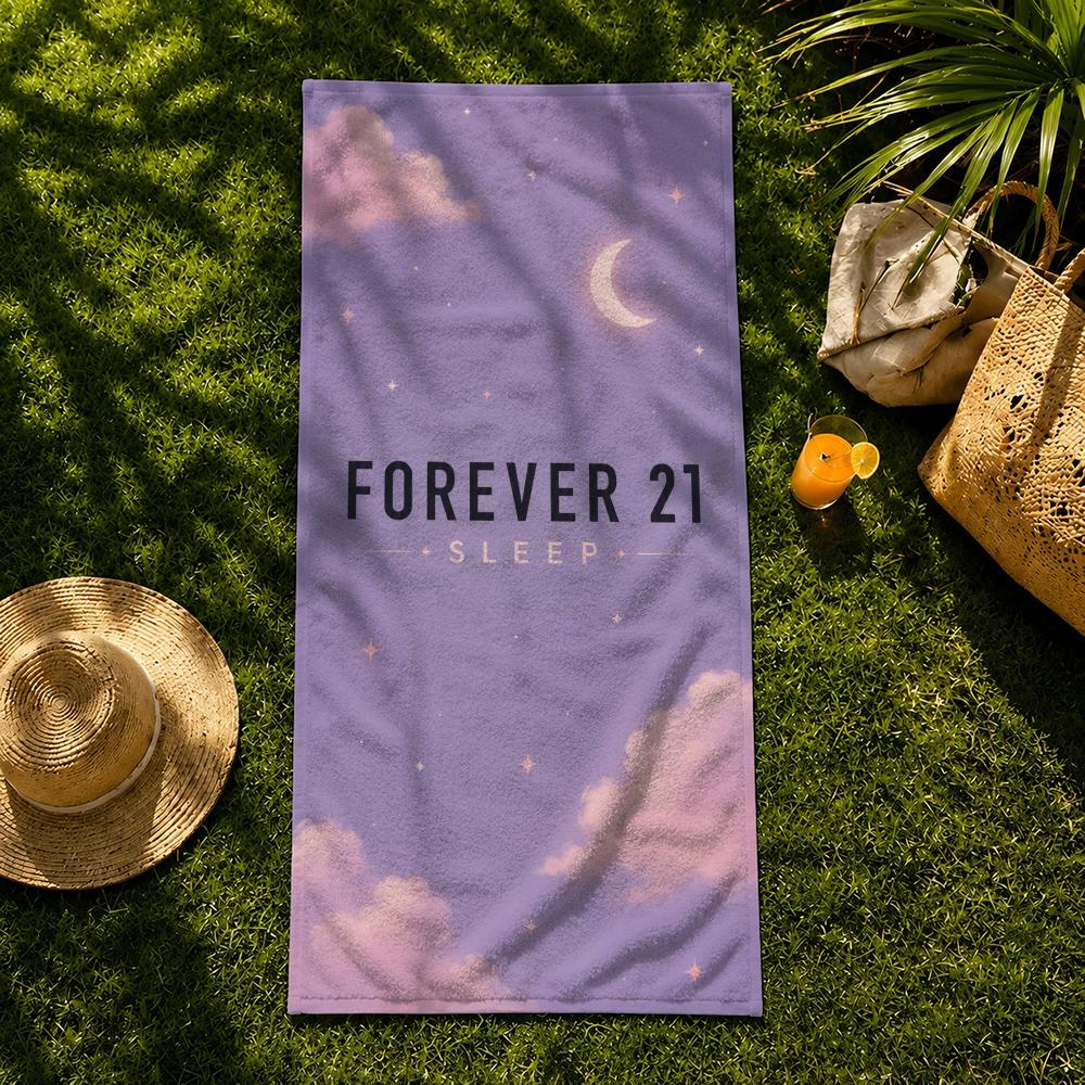 Fashion Brand F-Forever 21 S-Sleep Towel Towel beach towel, quick drying absorbent bath towel for Swim,Gym,Camping,Outdoor hot