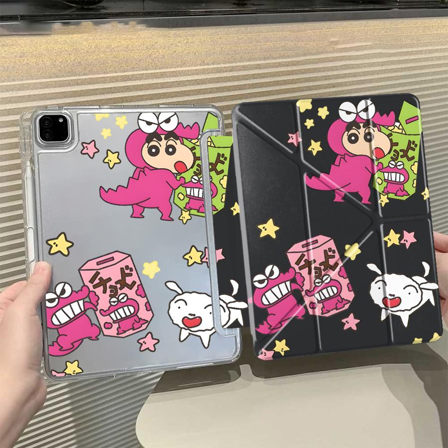 

Crayon Shin-Chan Anime Tablet Case For iPad Pro 11th 10th 9th 8th 7th 12.9inch Air 4 5 M3 M2 1 2 M4 11inch Pro 2025 Mini 6 7 iPad Mini 7 8.3