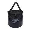 Stofffaltbare Eimer mit Netztasche Tragbarer Abtropfkorb Wasserbehälter für Outdoor-Camping Angeln Autowäsche