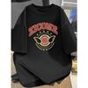 Pure Cotton Short-Sleeve T-Shirt with ZICOME Printed Patterns and Text, Casual Sportswear for Men, Commuter Top