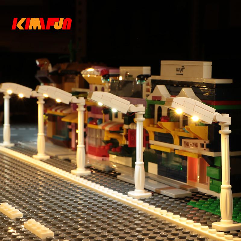 10Pcs 0.8Mm Pin Rgb Led Building Blocks Usb Lamp Diy Street Light City Electric Decorate 1X1 Brick Toy Compatible All Brands