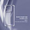 IMAK UX-4 Series Phone Case for TECNO Spark Go 2023 4G/POP 7/POP 7 Pro 4G Straight Frame Four Corner Shockproof Clear TPU Cover