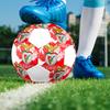 1PC As Águias Logo Size 5 Soccer Ball PrahaIndoor Soccer Ball Colorful All Ages Machine Stitched PVC Competition Ready Durable High-Bounce