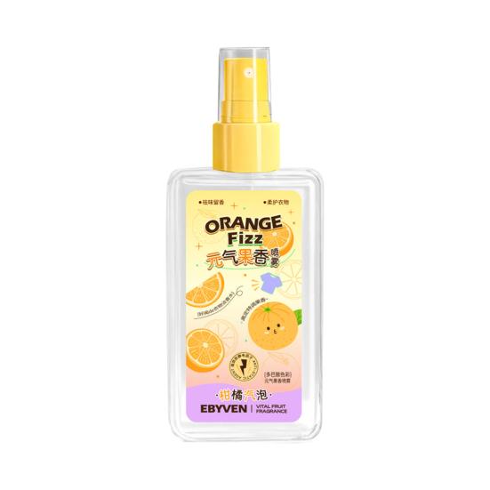 Fruity Scent Clothes Fragrance Spray, Long Lasting Citrus Fig Blueberry Notes Fabric Refresher, Odor Removal Wrinkle Release Deodorizing Mist