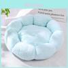 Petsoft Blumenförmiges Katzenbett mit PP-Baumwolle für kleine Hunde und Katzen