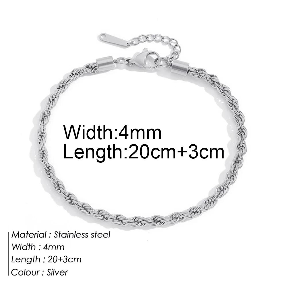 Stainless Steel Delicate Anklet for Women Gold Color Chain Anklet Bracelets On The Leg Do Not Fade Anklet Jewelry Women 2025 New