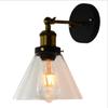 Vintage Glass Wall Lamp for Bar, Coffee Shop, Library, Restaurant, or Bedroom