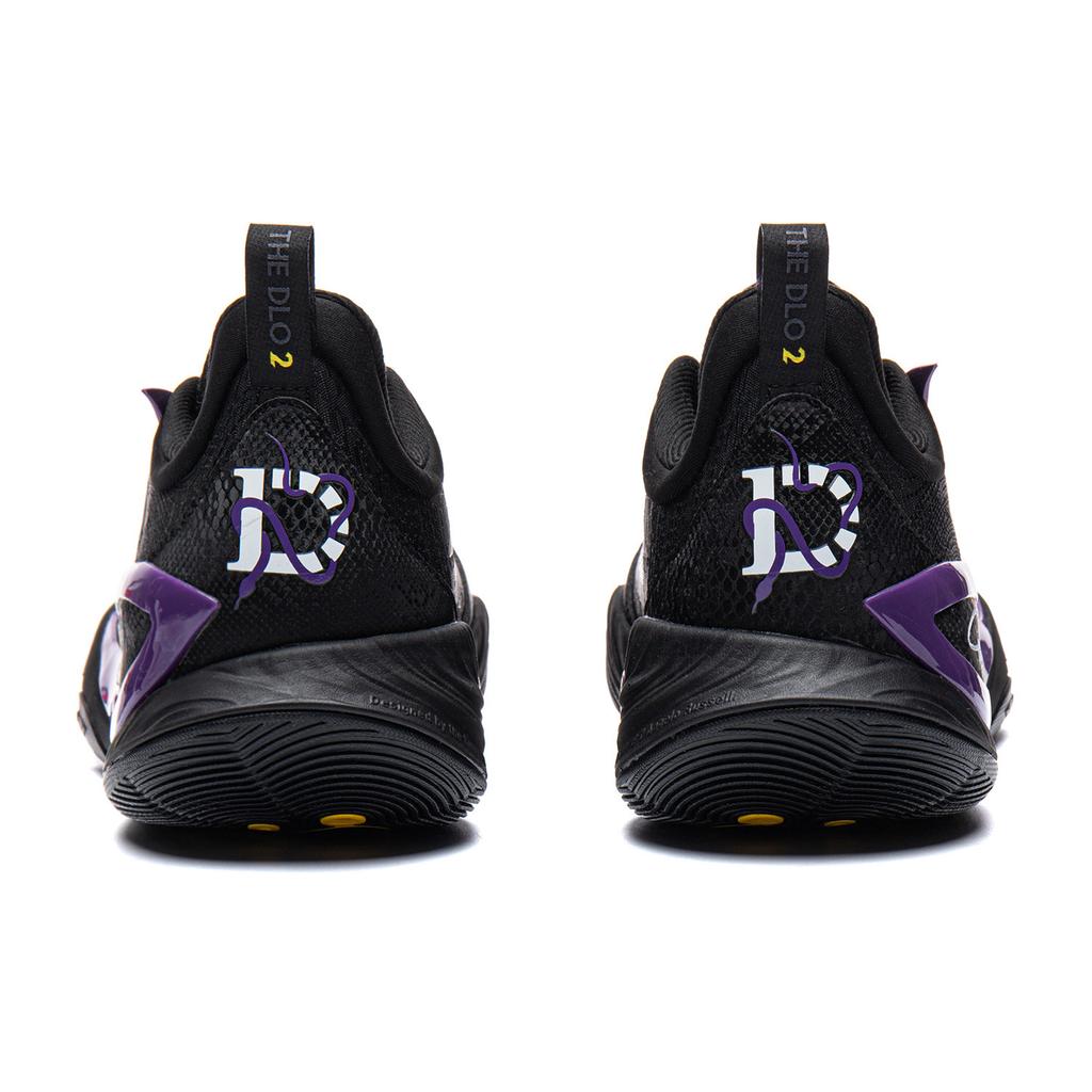 Li Ning DLO2 Russell 2nd Generation Lightweight Technology Basketball Shoes Men Sneaker Black ABPW013-3
