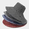 Polka Dot Large Brim Bucket Hat, Foldable UV Protection Sun Cap for Women Travel Beach Camping Outdoor Casual Headwear