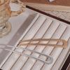 Electroplate Hair Sticks Simple Hair Clip High Quality U Shape Barrettes  Women Headdress