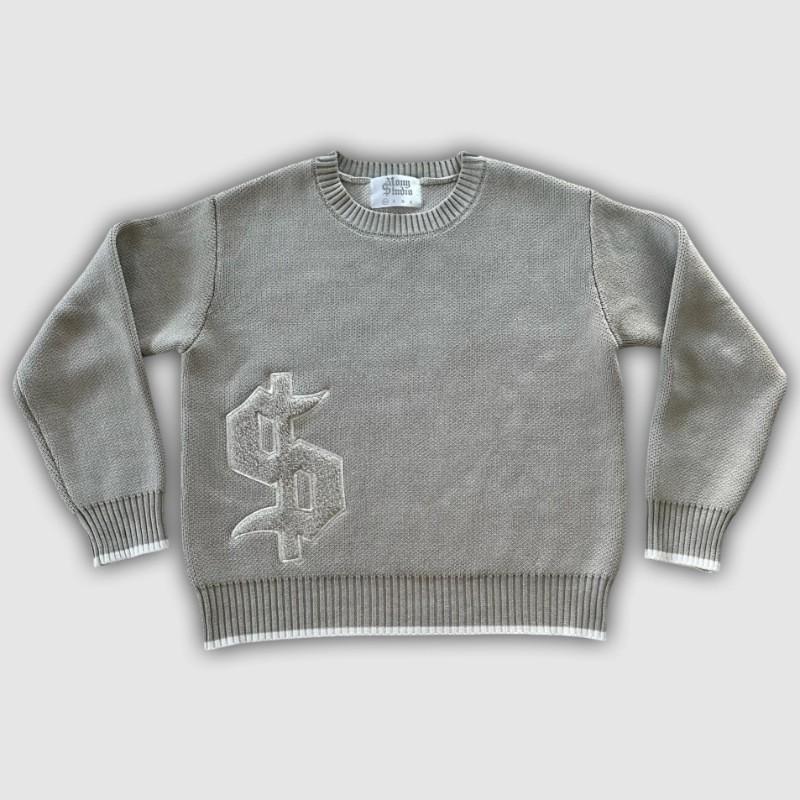 Loose Knit Cardigan Sweater Vintage Style Long Sleeve Soft Warm Top