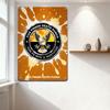 Five Finger Death Punch Non-Fiction & Justified (R) Vintage Metal Tin Sign, Rock Band Home Wall Decor for Man Cave Bar Cafe