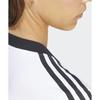 adidas Originals 3-Stripes V-Neck Slim Short Sleeve T-Shirt Women Tops White IR8114