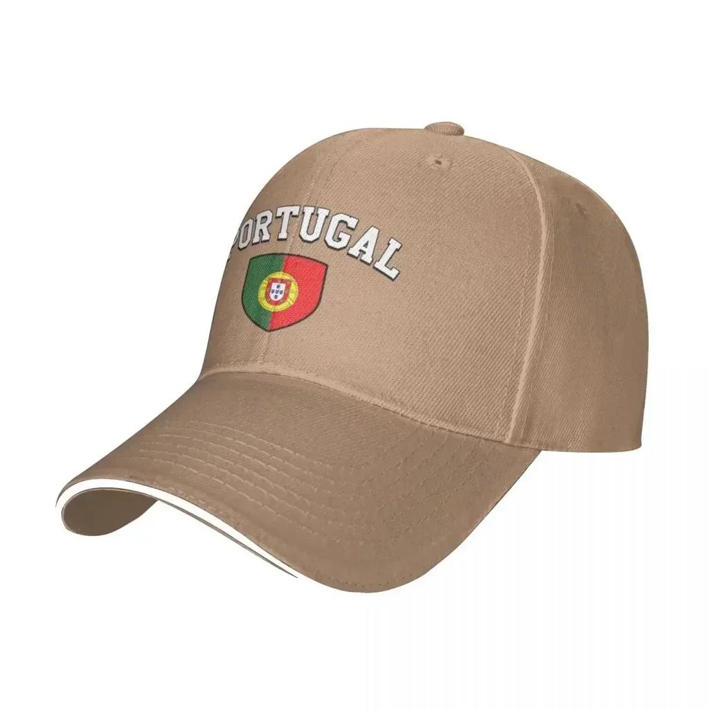 Portugal Supporters Flag Coat Of Arms Camping Baseball Caps Unisex High-end FeUnisex Beach Sunscreen Hat Snapback Cap