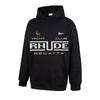 RHUDE Sweat à capuche en coton épais à imprimé graphique pour homme Décontracté Coupe ample Streetwear Jeune