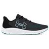 Under Armour Charged Pursuit 3 Big Logo - Anthracite Teal Men Sneakers Black White 3026518-104
