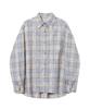 Mimdeowodeulobeu Vintage Washed Check Shirt