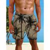 Sommer Kokospalmenmuster Badehose Für Männer Mode Strandurlaub 3D Gedruckte Hawaiianische Kurze Hose Lockere Atmungsaktive Shorts