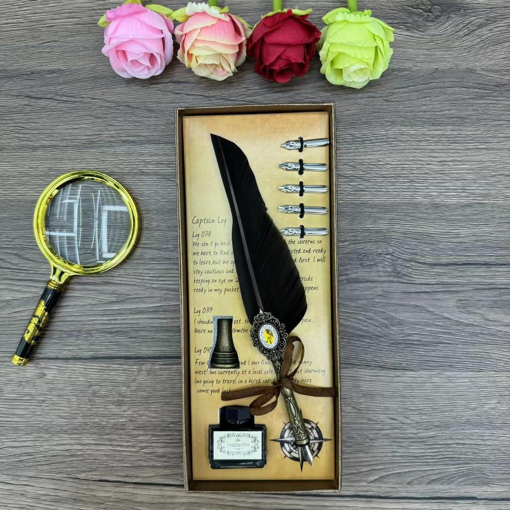 Retro Quill Business Gifts, Graduation Season, Dipping Pen, Pen, Friendship Birthday Gift